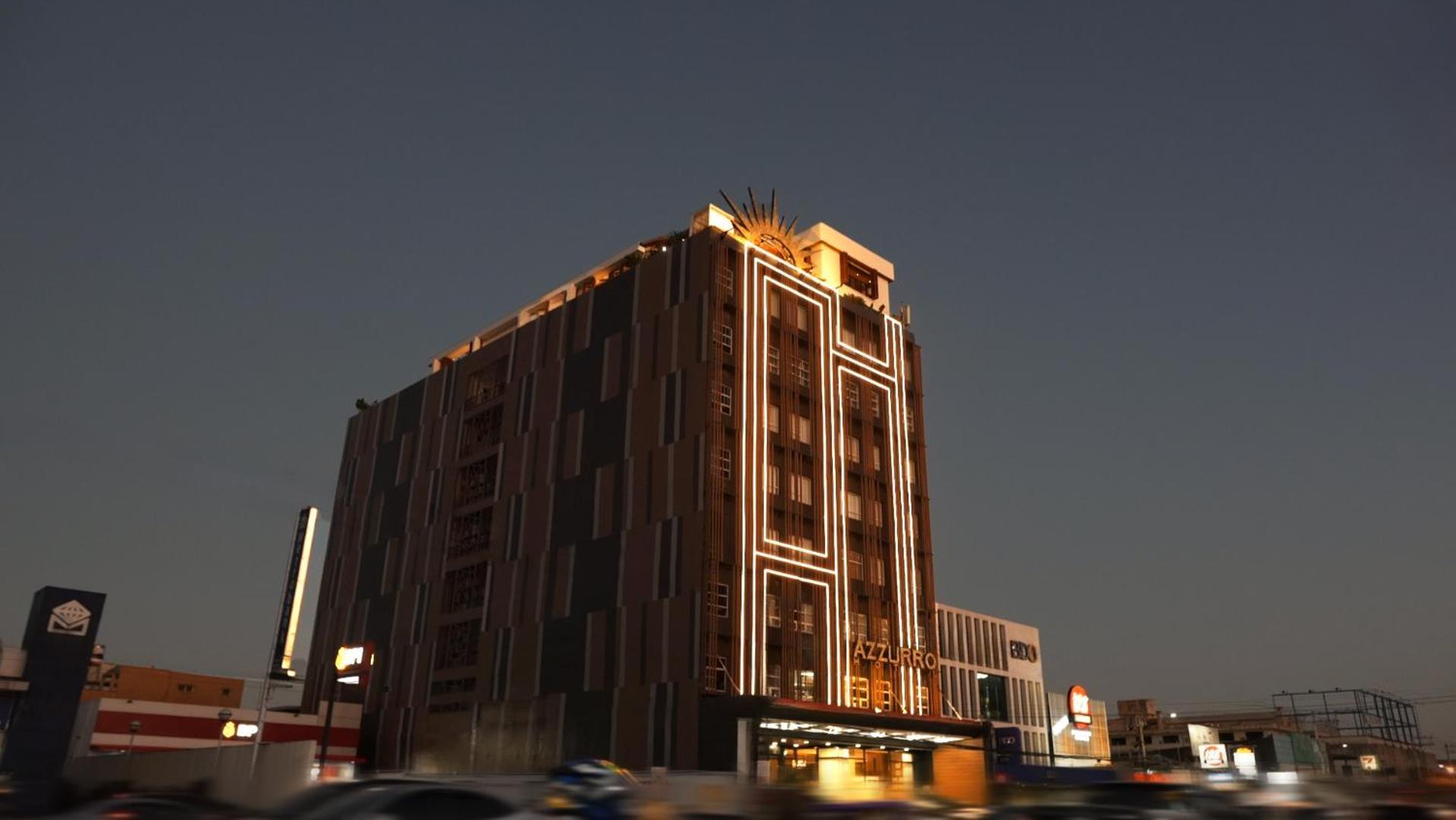 Azzurro Hotel Angeles Exterior foto